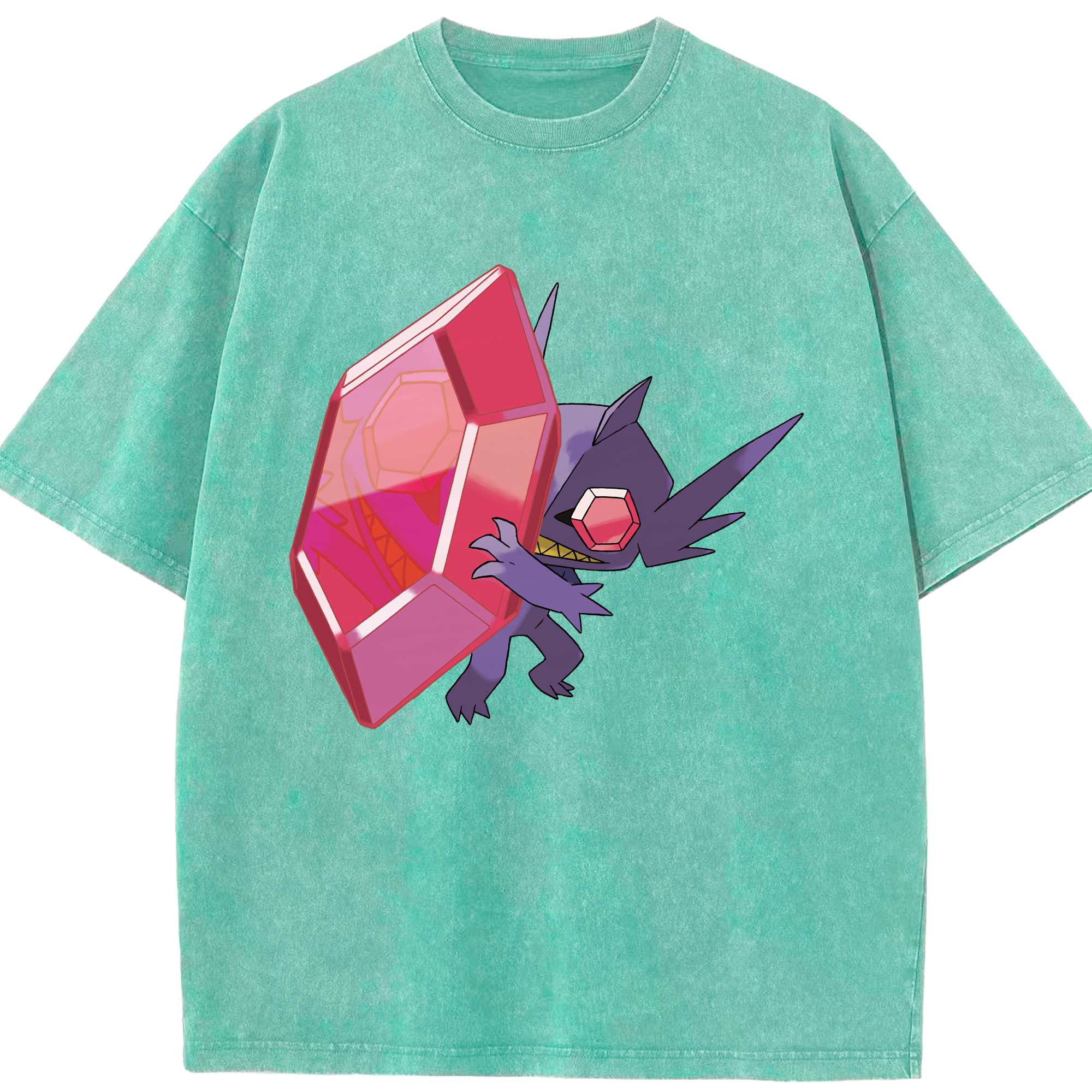 （画像用） ポケットモンスター Pokémon 綿100% ヴィンテージ風 半袖Tシャツ（フロントプリント）